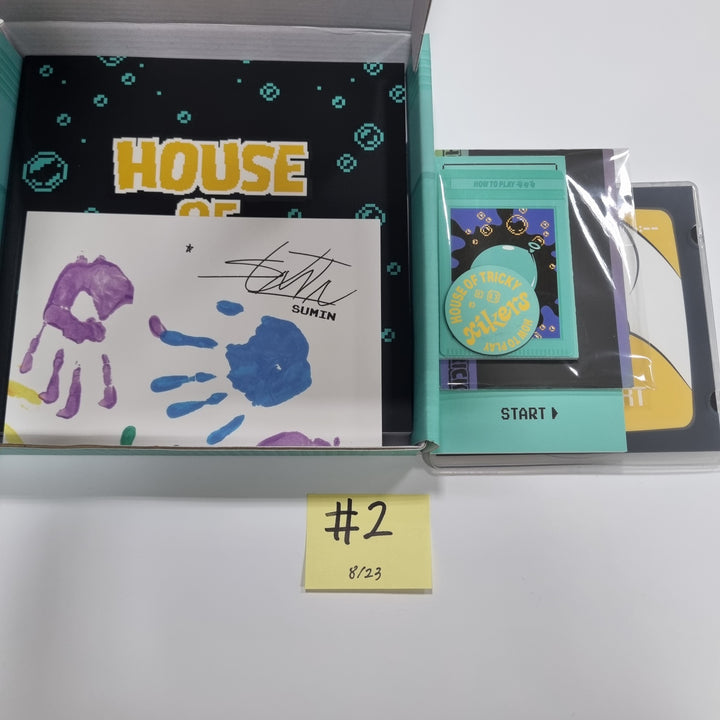 Xikers "HOUSE OF TRICKY : HOW TO PLAY" - Hand Autographed(Signed) Promo Album [23.08.23]