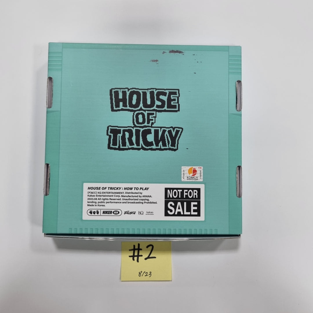 Xikers "HOUSE OF TRICKY : HOW TO PLAY" - Hand Autographed(Signed) Promo Album [23.08.23]