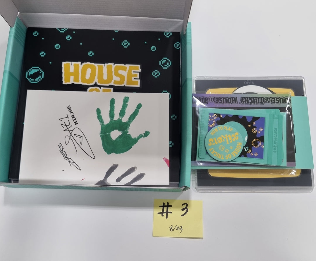 Xikers "HOUSE OF TRICKY : HOW TO PLAY" - Hand Autographed(Signed) Promo Album [23.08.23] - HALLYUSUPERSTORE