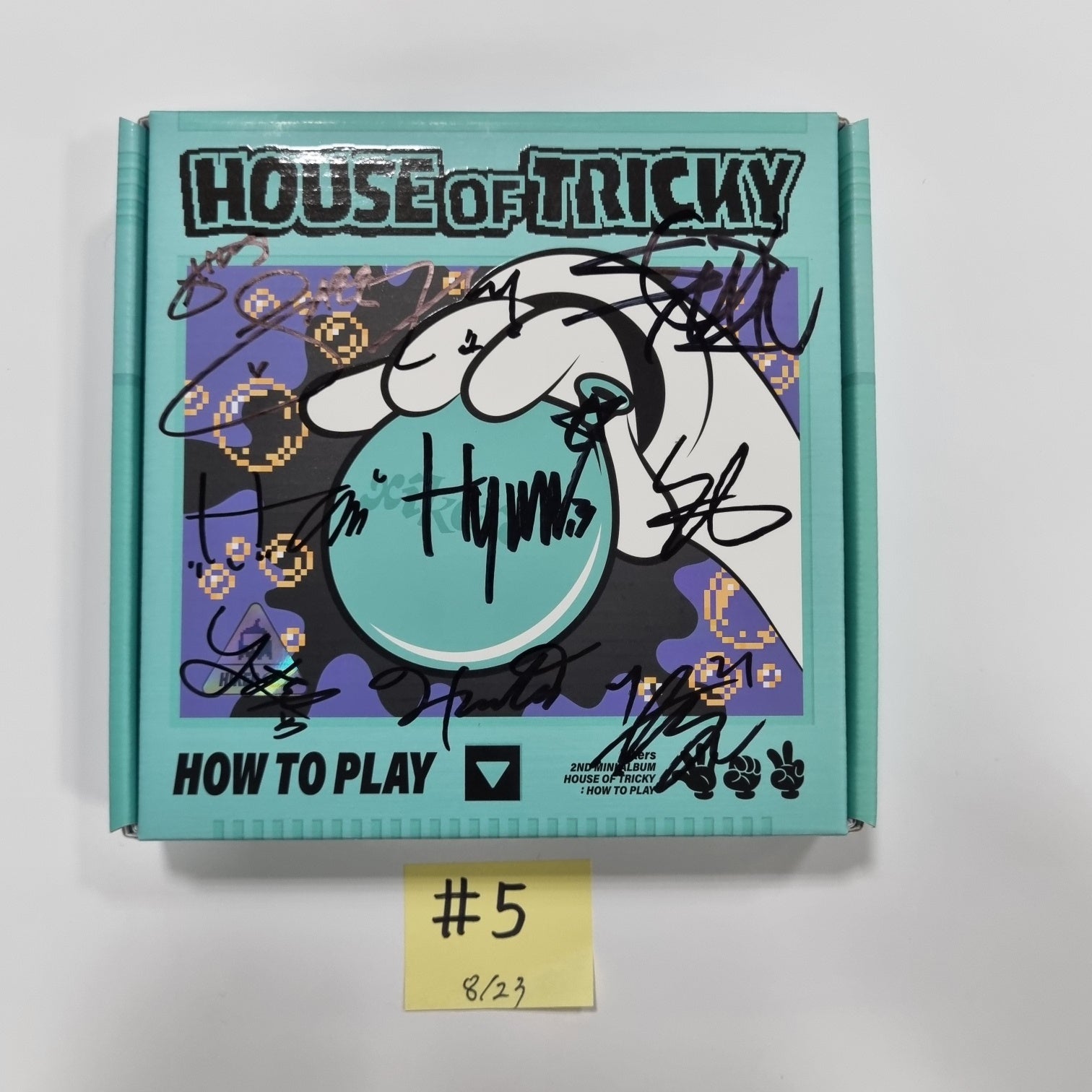 Xikers「HOUSE OF TRICKY : HOW TO PLAY」 - 直筆サイン入りプロモ ...