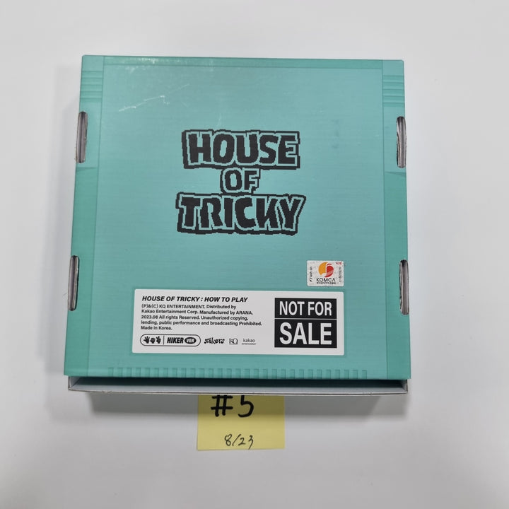 Xikers "HOUSE OF TRICKY : HOW TO PLAY" - Hand Autographed(Signed) Promo Album [23.08.23] - HALLYUSUPERSTORE