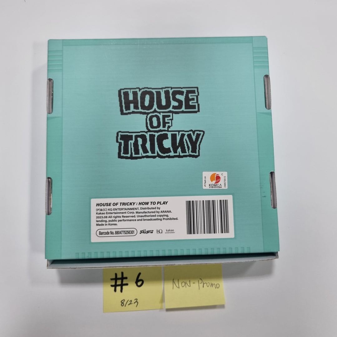 Xikers "HOUSE OF TRICKY : HOW TO PLAY" - Hand Autographed(Signed) Promo Album [23.08.23] - HALLYUSUPERSTORE