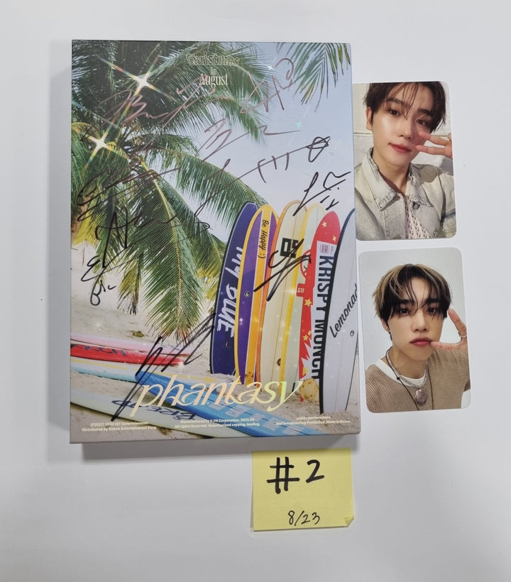 The Boyz ""PHANTASY" pt.1 Christmas in August - Hand Autographed(Signed) Promo Album [23.08.23]