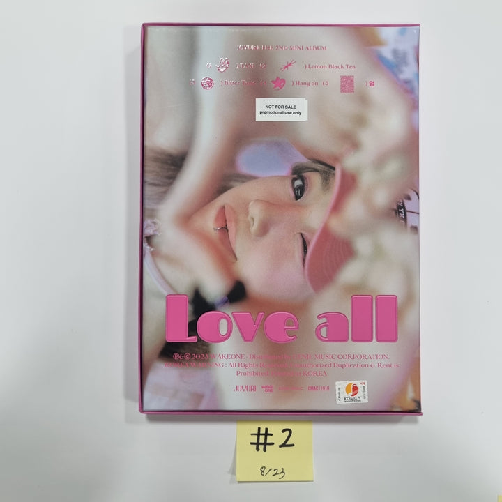 チョ・ユリ「Love All」 - 直筆サイン入りプロモアルバム [23.08.23]