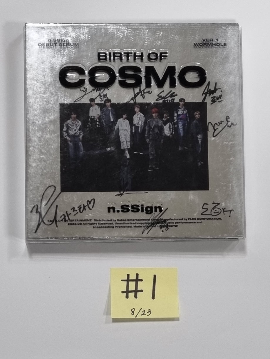 n.SSign "BIRTH OF COSMO" - Hand Autographed(Signed) Promo Album [23.08.23] - HALLYUSUPERSTORE