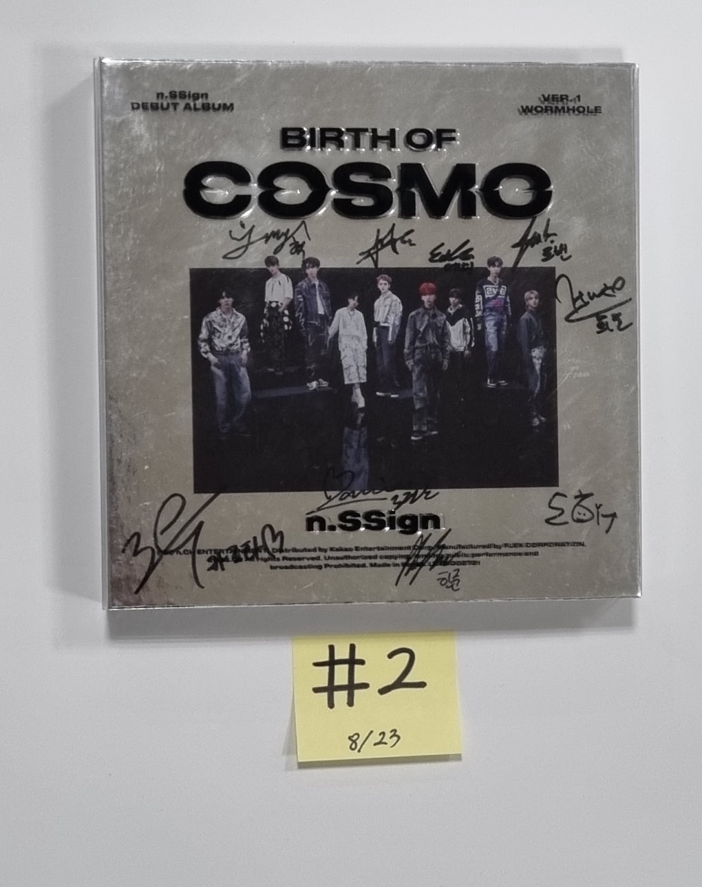 n.SSign "BIRTH OF COSMO" - Hand Autographed(Signed) Promo Album [23.08.23]