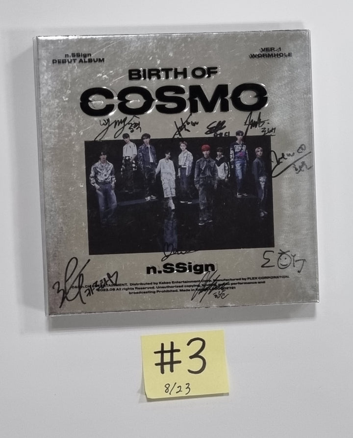 n.SSign "BIRTH OF COSMO" - Hand Autographed(Signed) Promo Album [23.08.23] - HALLYUSUPERSTORE