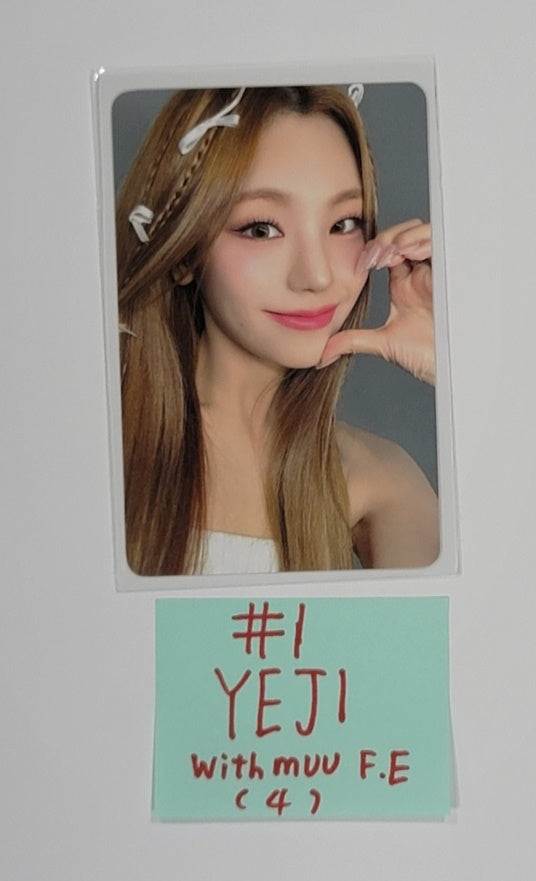 ITZY "KILL MY DOUBT" - Withmuu Fansign Event Photocard [23.08.23]