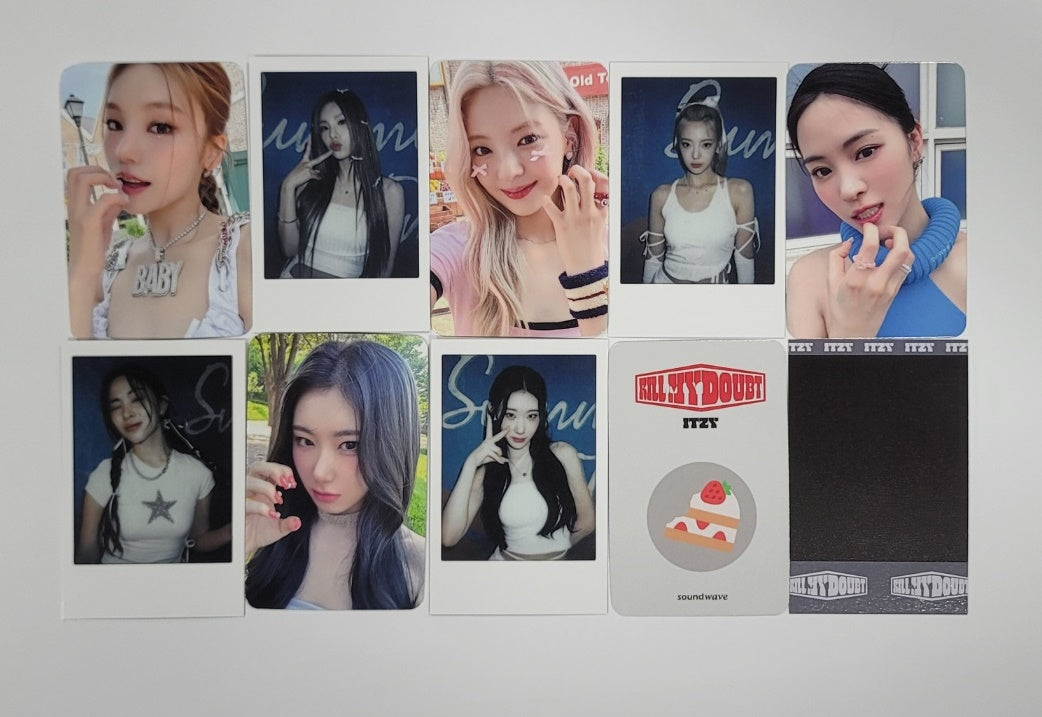 ITZY 'KILL MY DOUBT' - Soundwave Online Lucky Draw Event Photocard, Polaroid Type Photocard Round 3 [23.08.23] - HALLYUSUPERSTORE