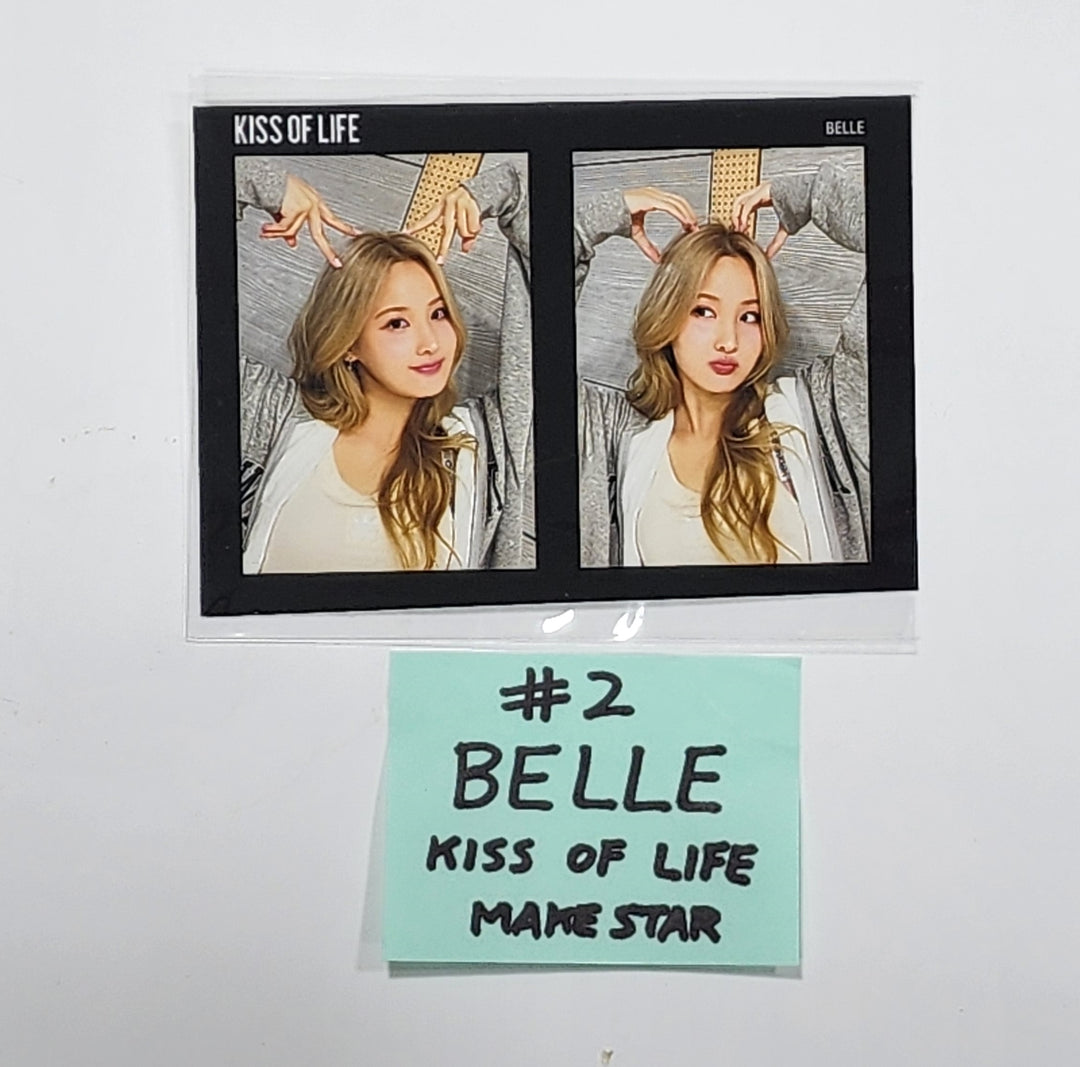 KISS OF LIFE"KISS OF LIFE" - Hand Autographed(Signed) Polaroid, 2 Cut Photo [23.08.23]