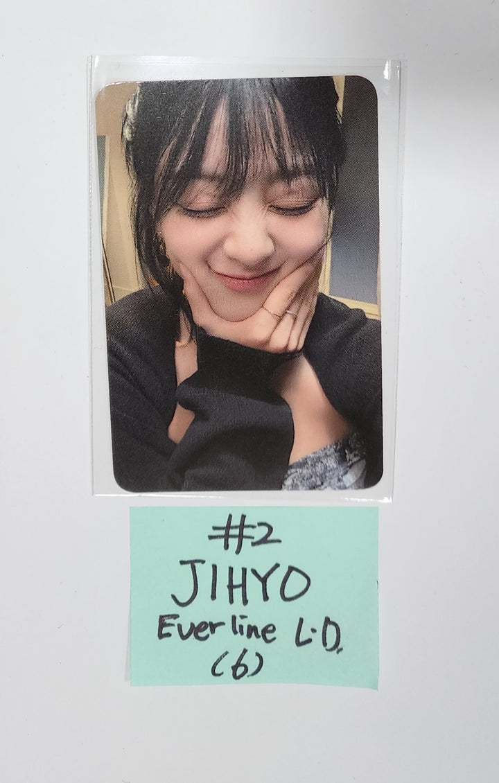 JIHYO "ZONE" 1st Mini Album -  Everline Lucky Draw Event Photocard, 4 Cut Photo, Pin Button, Can Mirror [23.08.23]