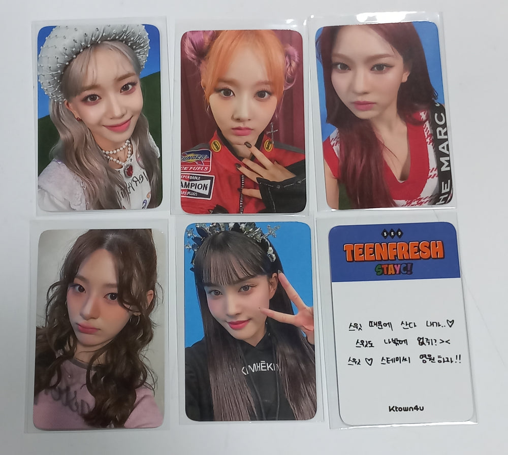 STAYC "TEENFRESH" - Ktown4U Lucky Draw Event Photocard [Digipack Ver] [23.08.24] - HALLYUSUPERSTORE