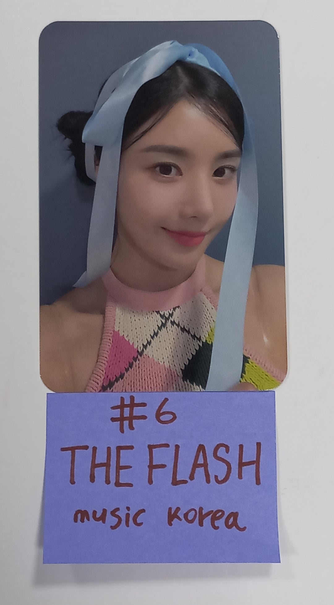 Kwon Eunbi 1st single "The Flash" - Music Korea Fansign Event Photocard [23.08.24]