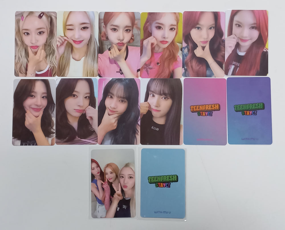 STAYC "TEENFRESH" - Withmuu Lucky Draw Event PVC Photocard Round 3 [23.08.24] - HALLYUSUPERSTORE