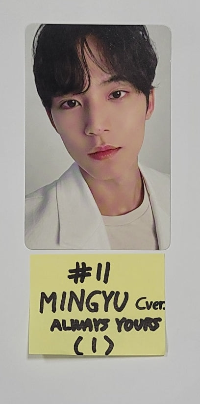 SEVENTEEN MINGYU ALWAYS YOURS JAPAN ALBUM Weverse hologram