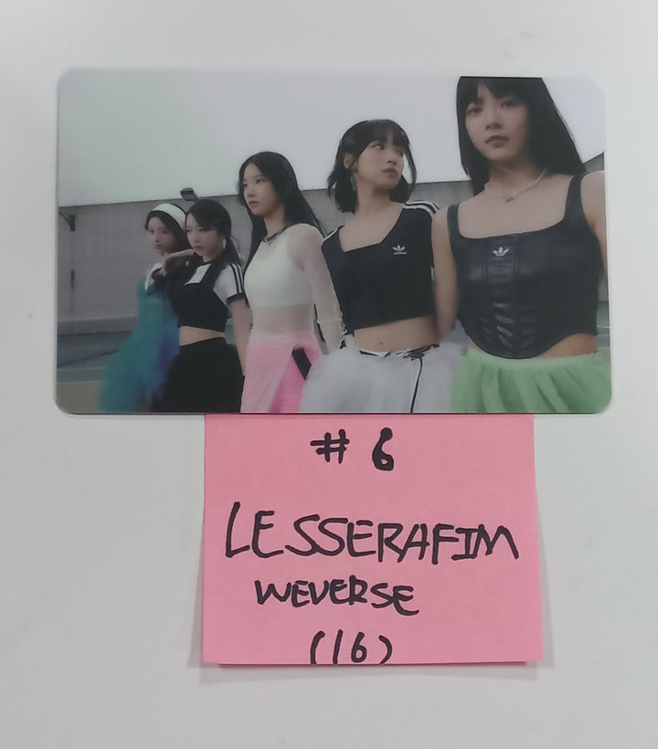 LE SSERAFIM "UNFORGIVEN" JAPAN 2nd Single - Weverse Shop 予約特典フォトカード [23.08.25]