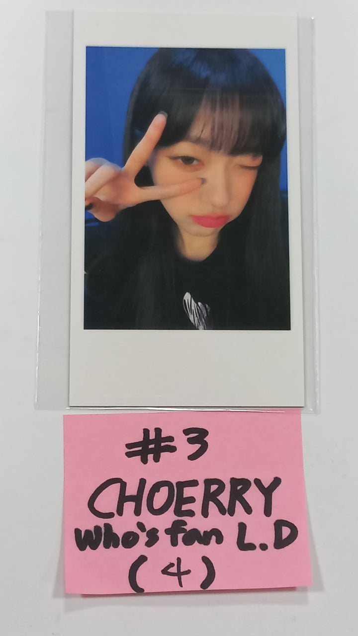 ODD EYE CIRCLE "Version Up"- Who's Fan Lucky Draw Event Photocard, Drink Event 4x6 Photo [23.08.25]