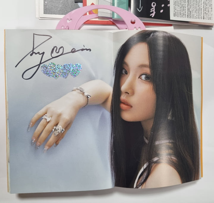 HYEIN (Of New Jeans) "Get Up" 2nd EP - Hand Autograhped(Signed) Album [NJ Ver] [23.08.25] - HALLYUSUPERSTORE