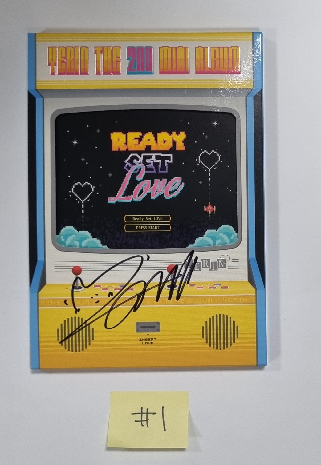 イェリン「Ready, Set, LOVE」 - 直筆サイン入りアルバム [23.08.25]