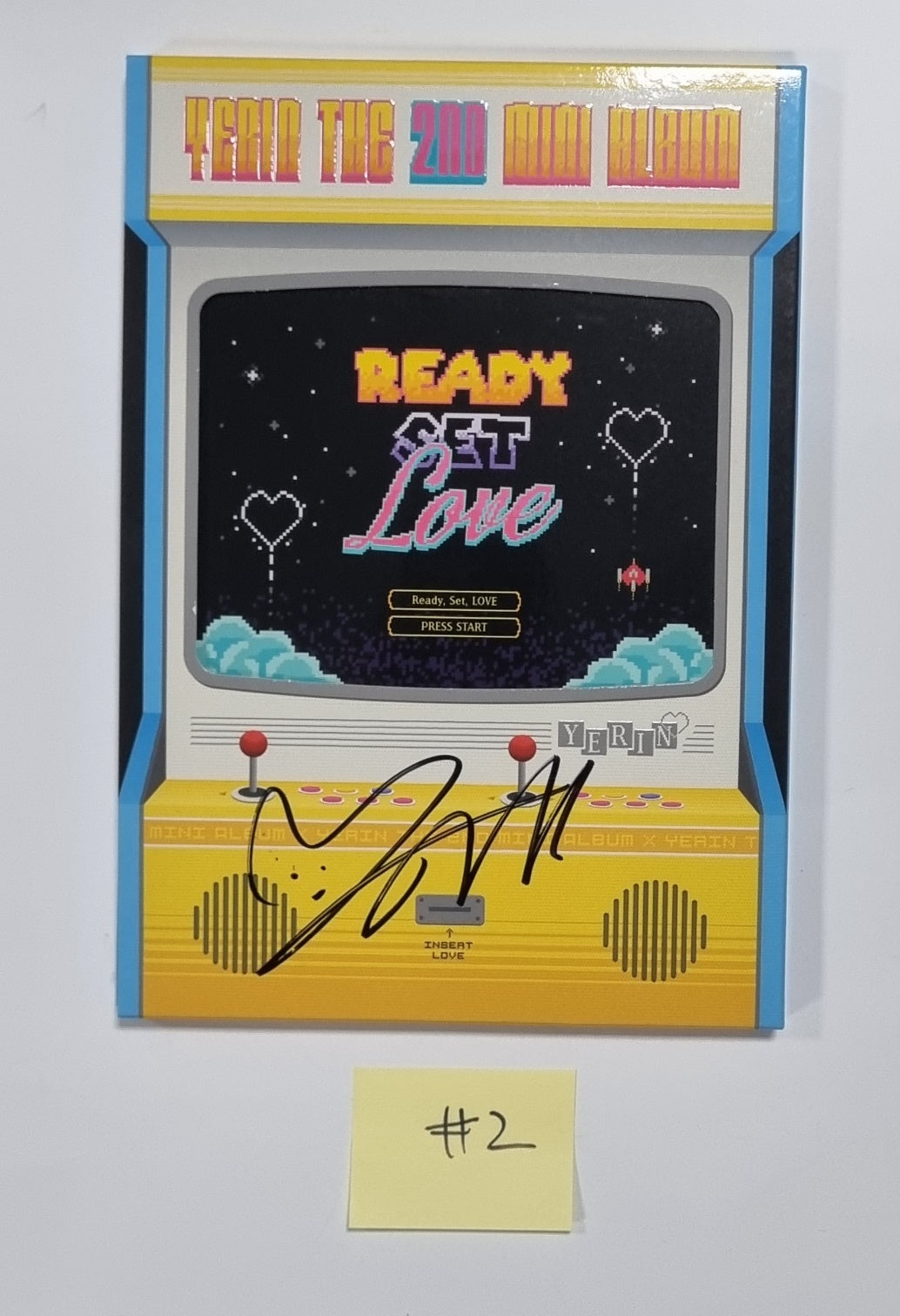 YERIN "Ready, Set, LOVE" - Hand Autographed(Signed) Album [23.08.25]