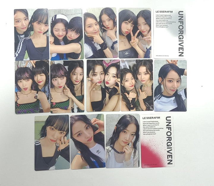 LE SSERAFIM「UNFORGIVEN」JAPAN 2ndシングル オフィシャルフォトカード [初回限定A,BスタンダードVer.] [23.08.25]