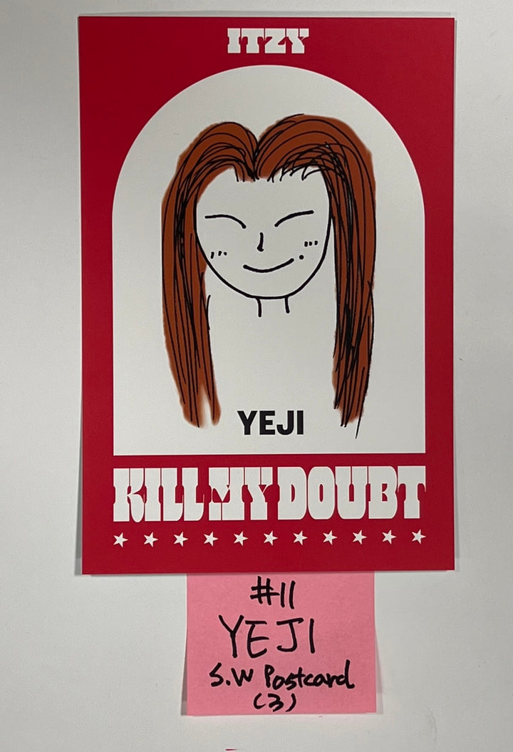 ITZY 'KILL MY DOUBT' - Soundwave Lucky Draw Event Photocard, postcards Round 5 [23.08.25] - HALLYUSUPERSTORE