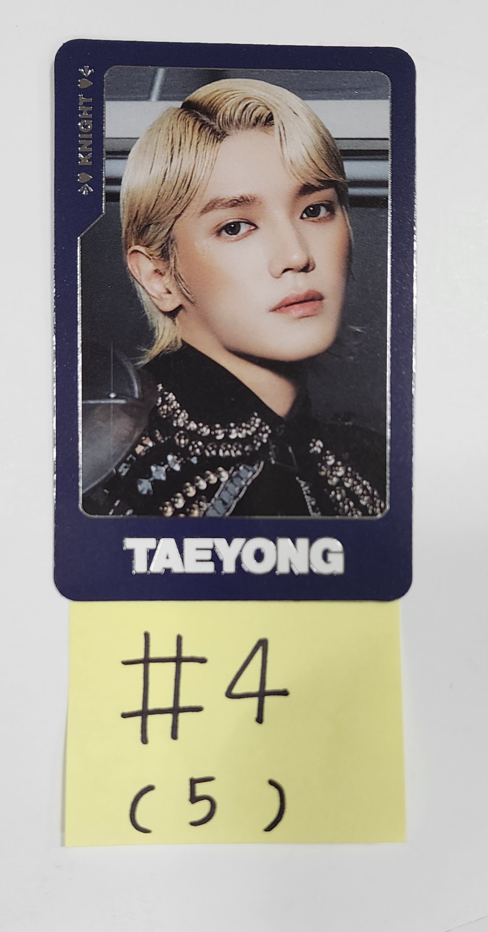 NCT 127 TAEYONG TAP 2nd Mini Album OFFICIAL PHOTOCARD - Full