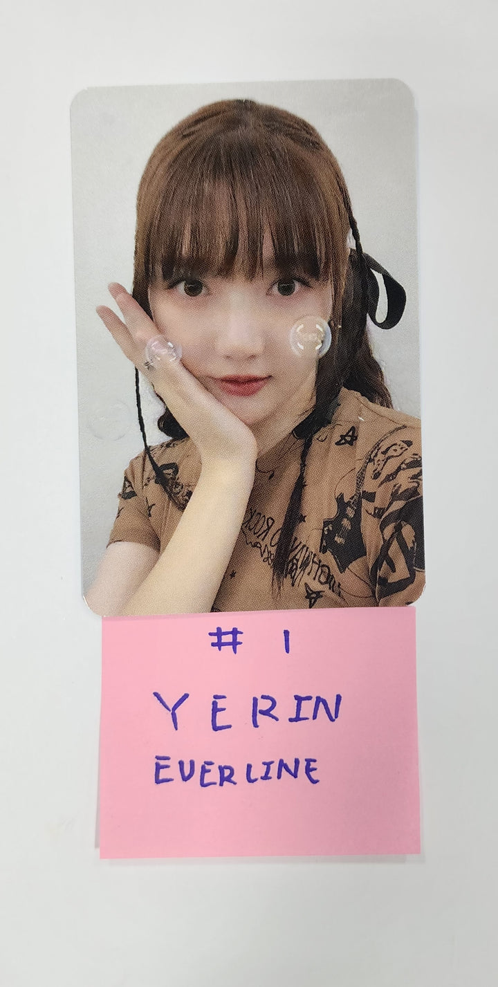 YERIN 'Ready, Set, LOVE' - Everline Fansign Event Photocard [23.08.29]