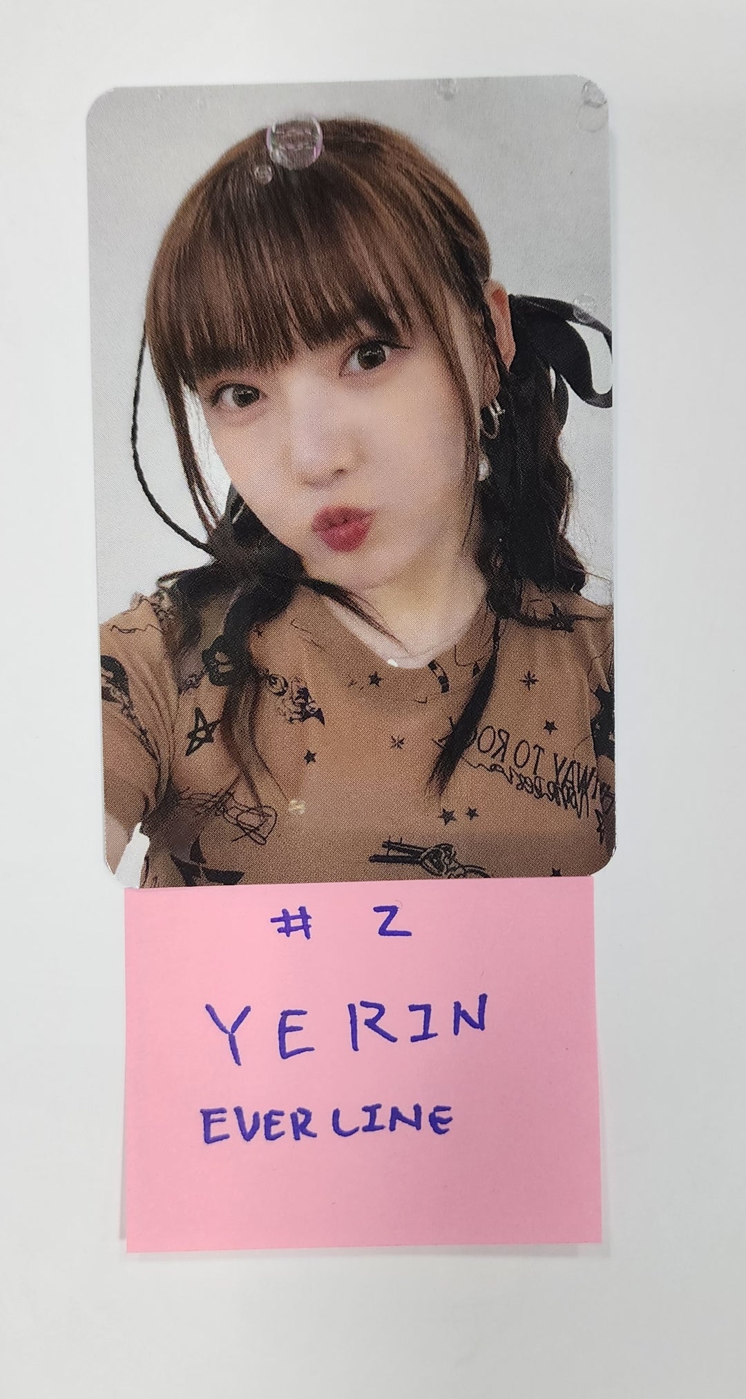 YERIN 'Ready, Set, LOVE' - Everline Fansign Event Photocard [23.08.29]
