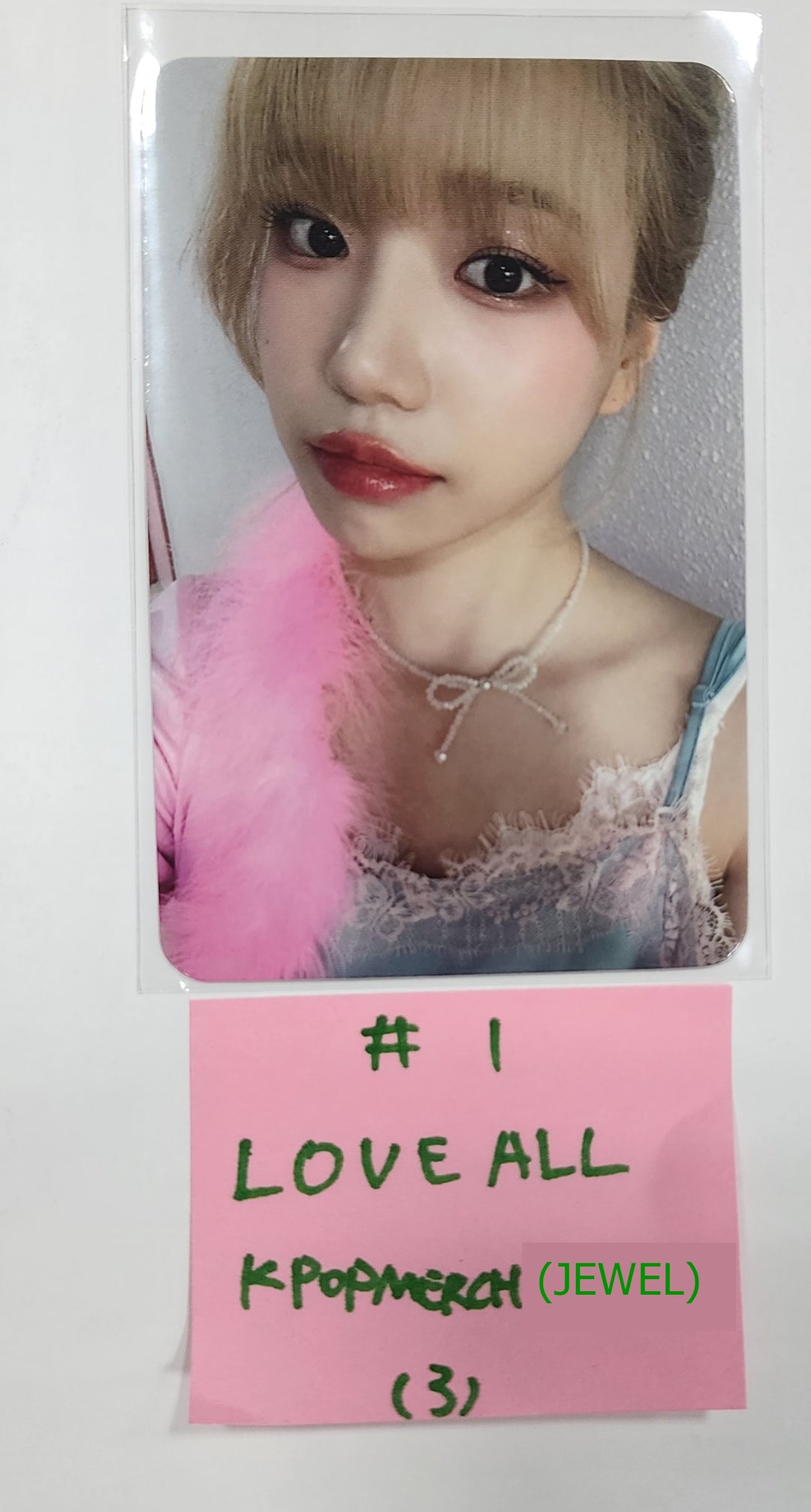JO YURI "Love All" - KPOP MERCH Fansign Event Photocard [Jewel Ver] [23.08.29]