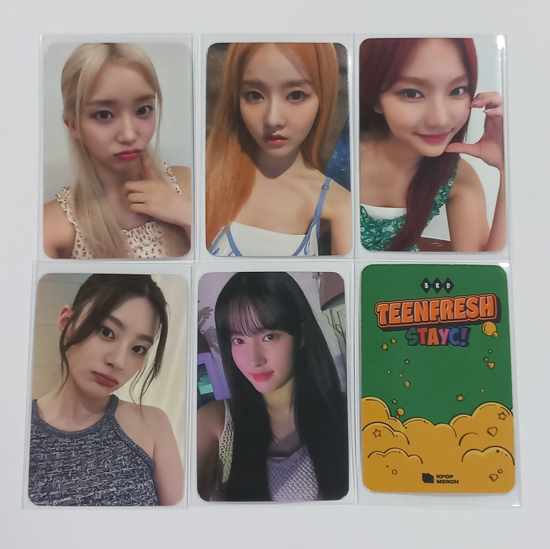 STAYC "TEENFRESH" - KPOP MERCH Fansign Event Photocard [Digipack Ver] [23.08.30] - HALLYUSUPERSTORE