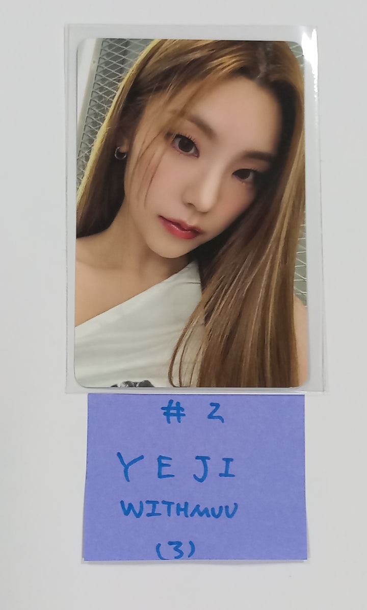 ITZY "KILL MY DOUBT" - Withmuu Fansign Event Photocard Round 2 [23.08.30]