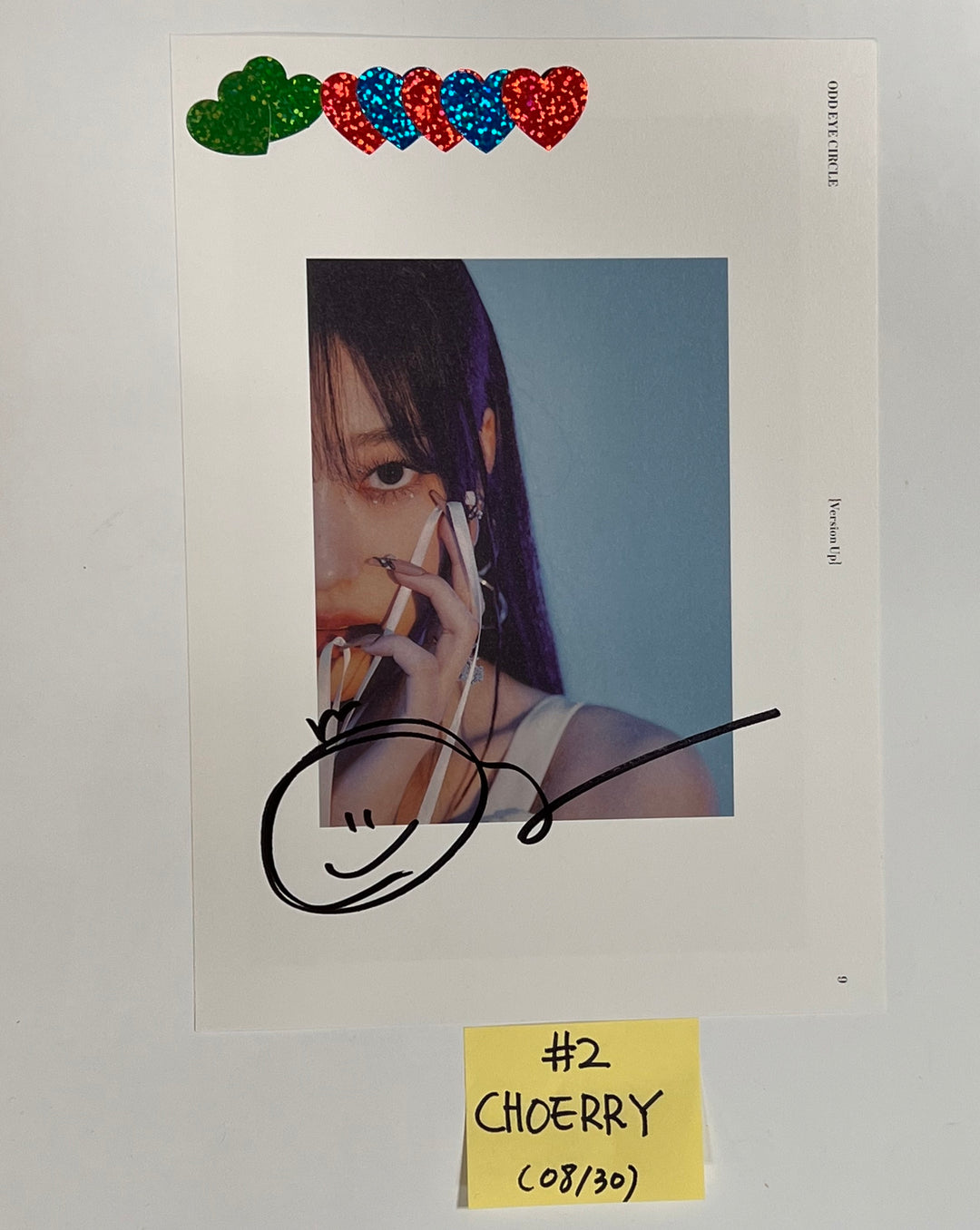 ODD EYE CIRCLE「バージョンアップ」 - ファンサインイベントアルバムからのカットページ [23.08.30] 