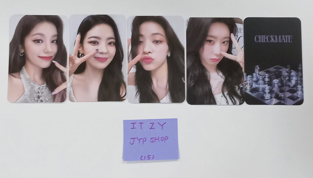 ITZY "CHECKMATE" 2022 ITZY THE 1ST WORLD TOUR in SEOUL [Blu-ray] - JYP Shop Pre-Order Benefit Photocards Set (5EA) [23.08.30]