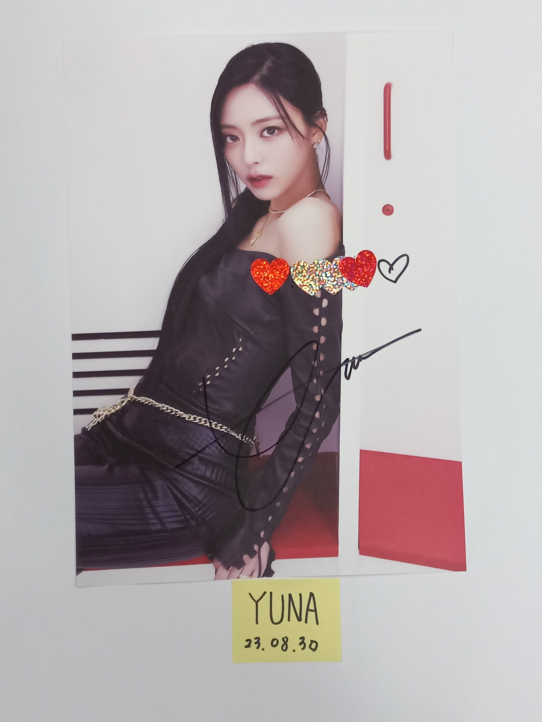 ITZY "KILL MY DOUBT" - A Cut Page From Fansign Event Album [23.08.30]