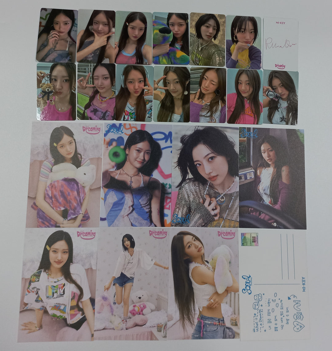 H1-KEY "Seoul Dreaming" - Official Photocard, Postcards Set (8EA) [23.08.31] - HALLYUSUPERSTORE