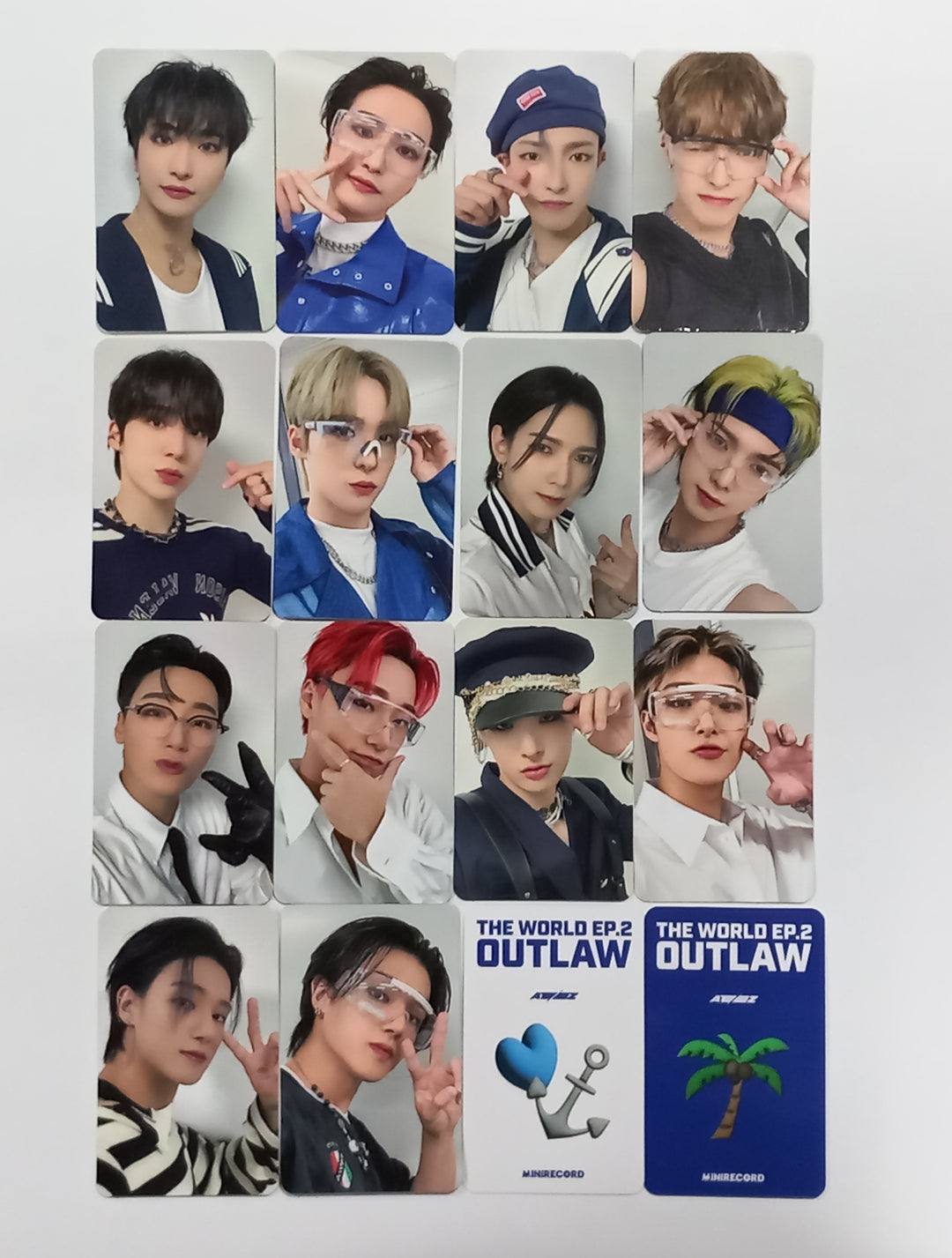 ATEEZ "THE WORLD EP.2 " -Mini Record Lucky Draw Event Photocard Round 3 [Platform Ver.] [23.09.01]