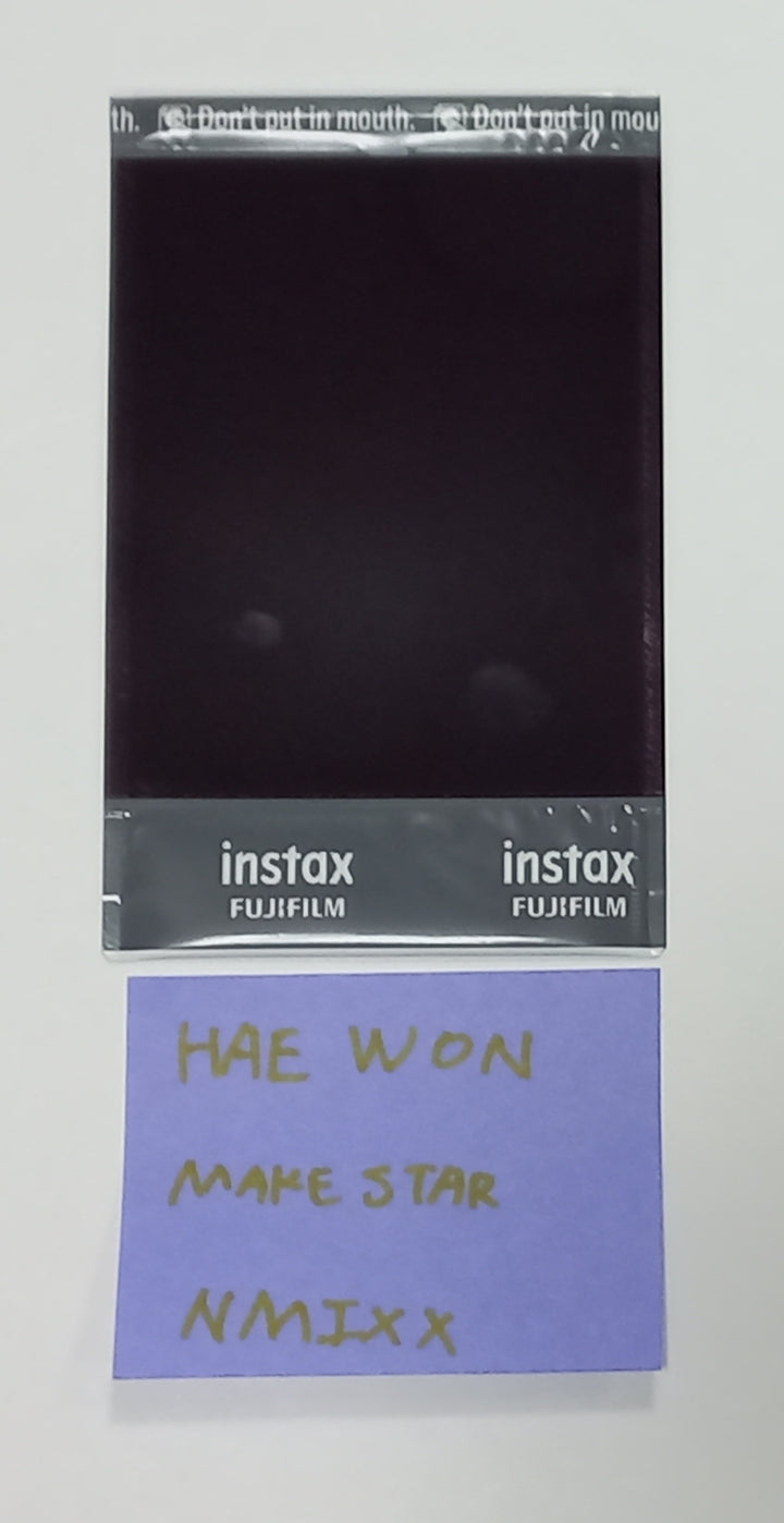 Haewon (Of NMIXX) "A Midsummer NMIXX’s Dream" - Hand Autographed(Signed) Polaroid [23.09.04]