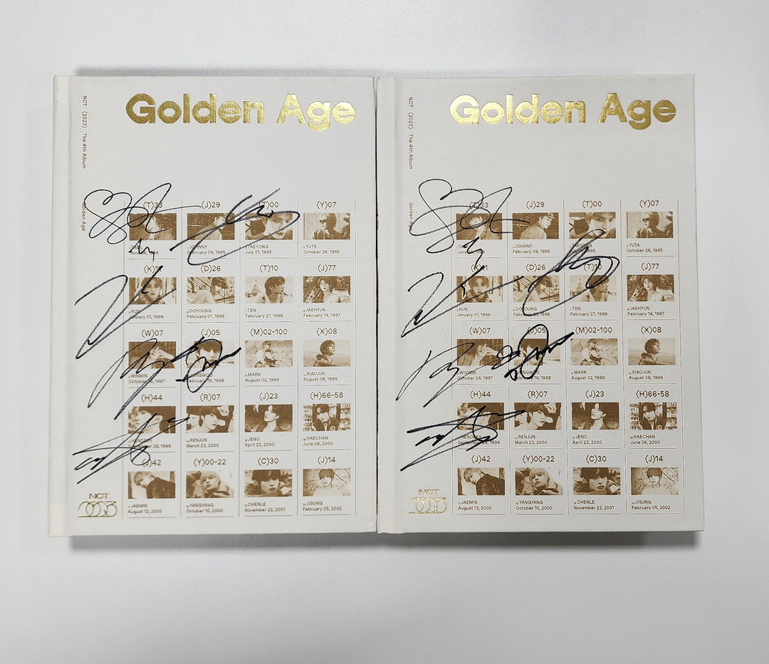NCT "Golden Age" - Hand Autographed(Signed) Promo Album [23.09.05]