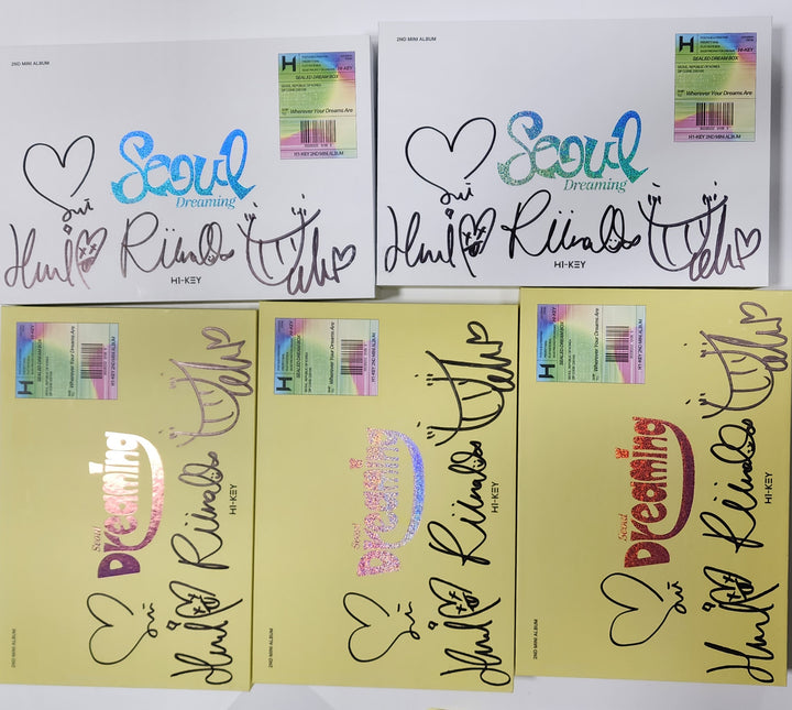 H1-KEY "Seoul Dreaming" - Hand Autographed(Signed) Promo Album [23.09.05]