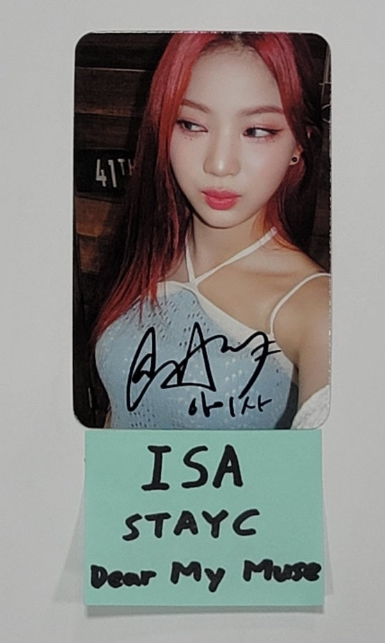 ISA (Of STAYC) "TEENFRESH" - Hand Autographed(Signed) Photocard [23.09.06]