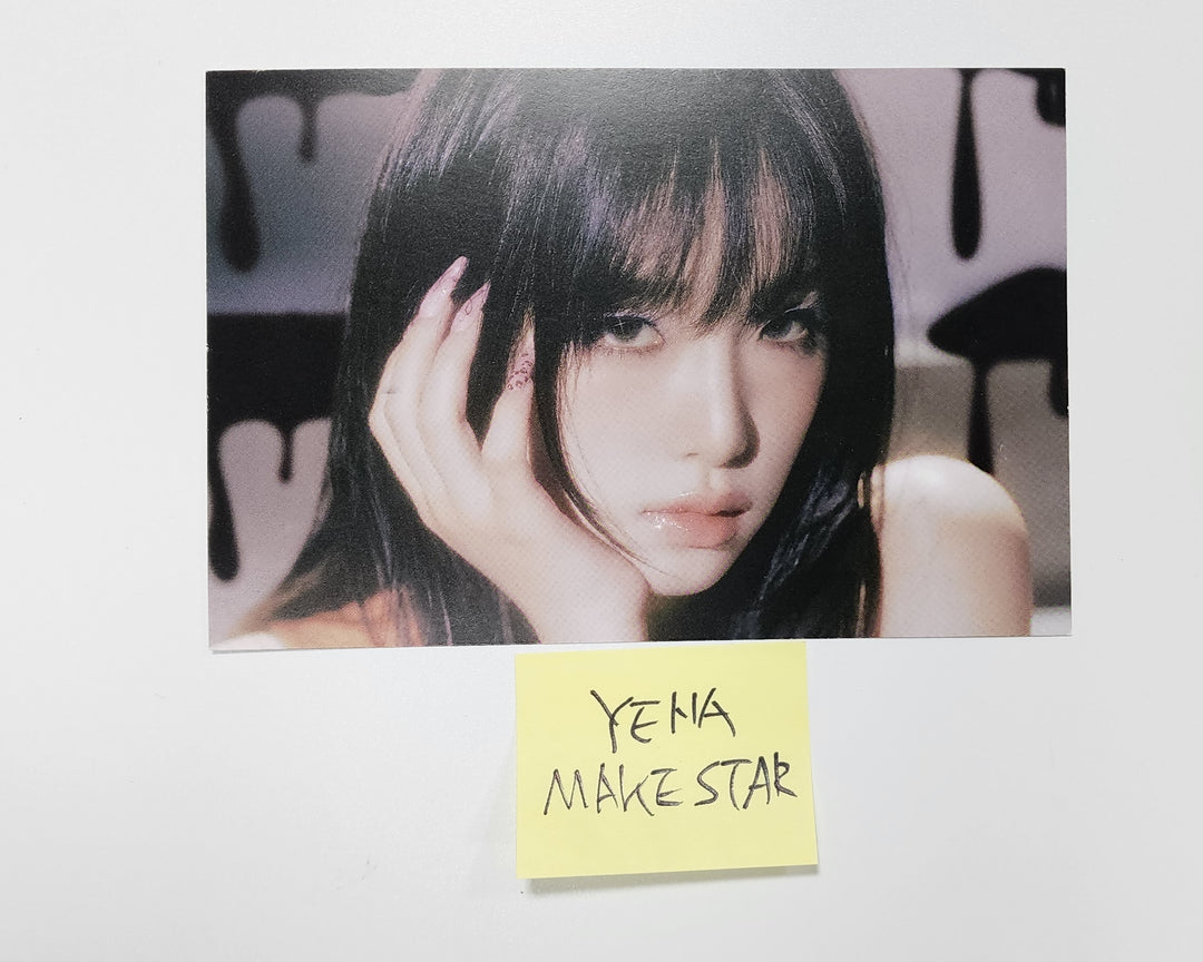 Yena "HATE XX" - Makestar Fansign Event Hand Autographed(Signed) Postcard [23.09.07]