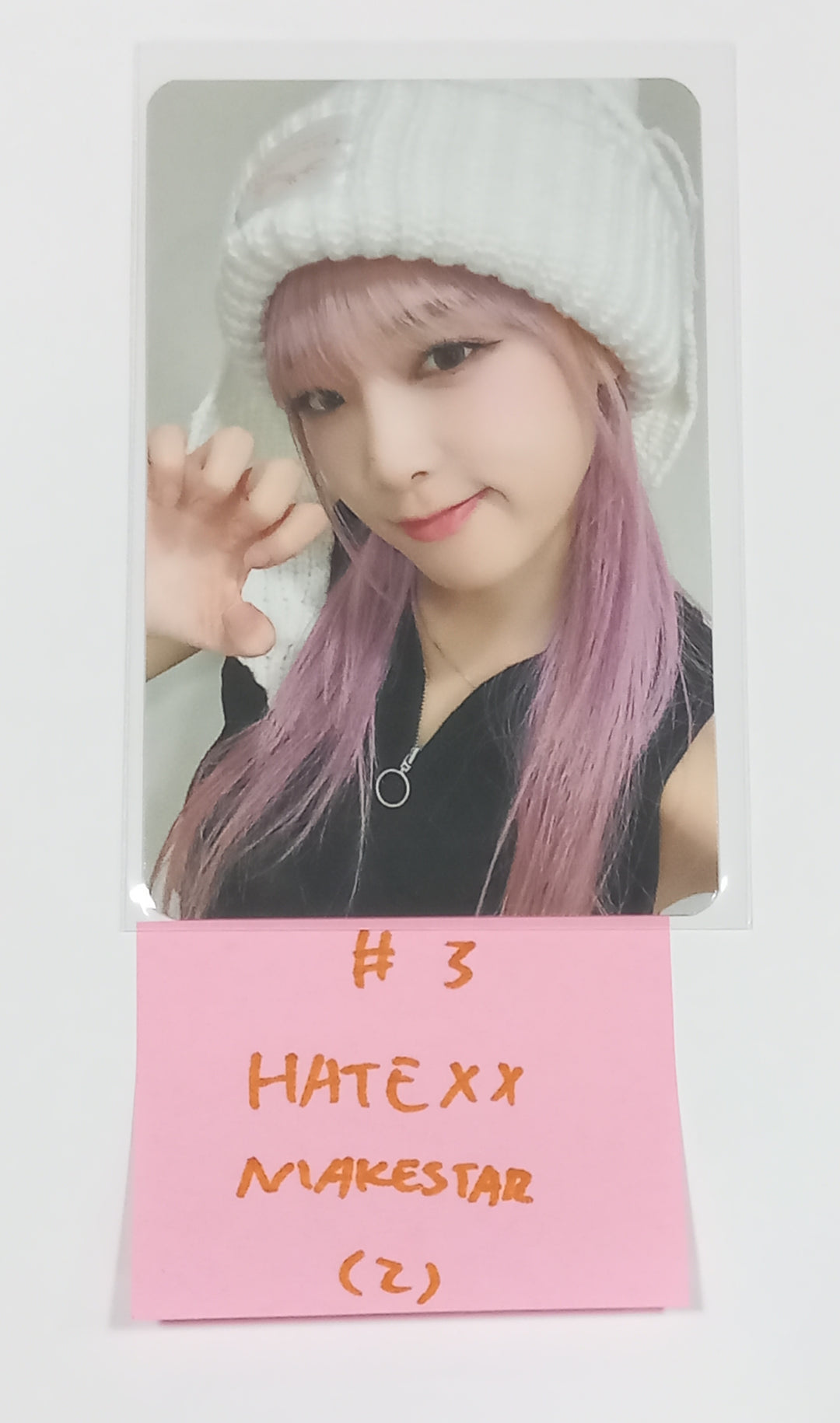 Yena "HATE XX" - Makestar Fansign Event Photocard Round 2 [Poca Ver.] [23.09.07]