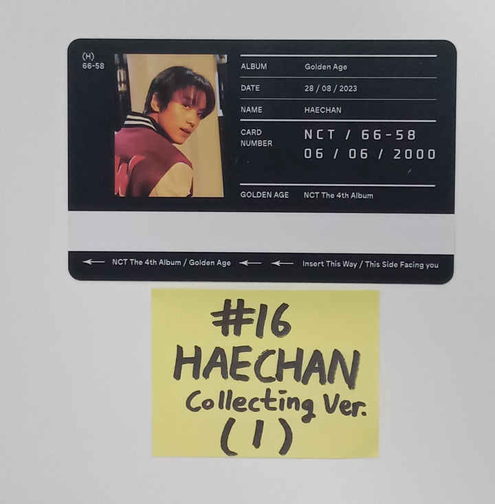 NCT "Golden Age" - Official Photocard [Collecting Ver.] [23.09.07]