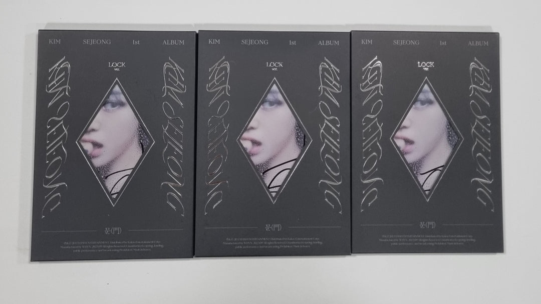 Kimsejeong "문(門)" - Hand Autographed(Signed) Promo Album [23.09.08]