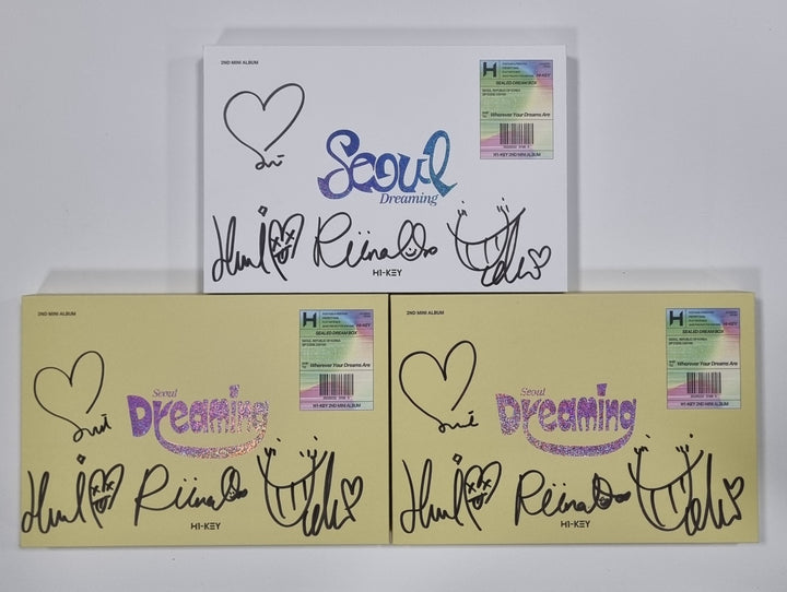H1-KEY "Seoul Dreaming" - Hand Autographed(Signed) Promo Album [23.09.08]