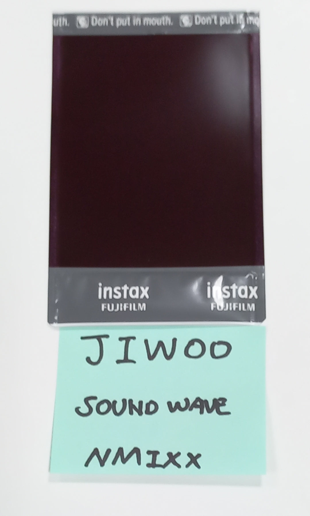JIWOO (Of NMIXX) "A Midsummer NMIXX’s Dream" - Hand Autographed(Signed) Polaroid [23.09.11]