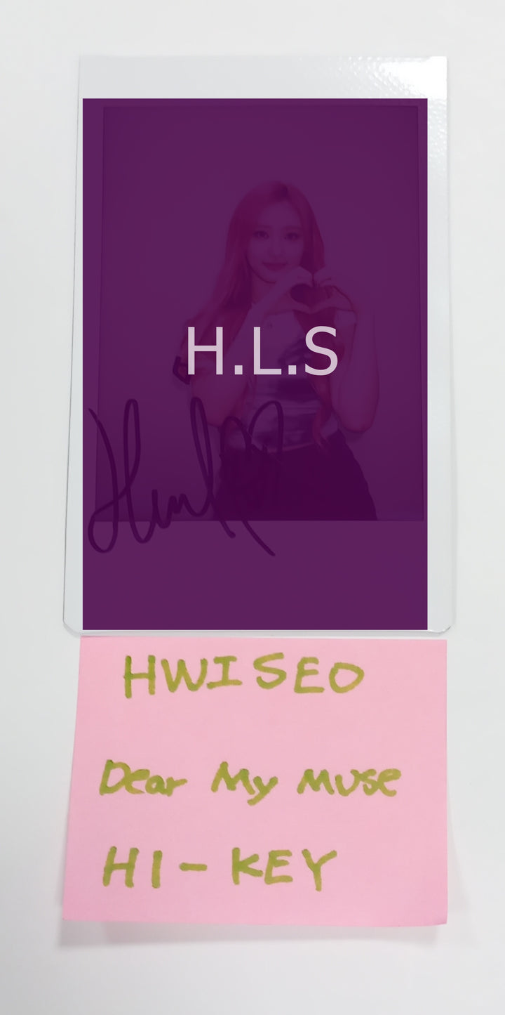 HWISEO (Of H1-KEY) "Seoul Dreaming" - Hand Autographed(Signed) Polaroid [23.09.14]
