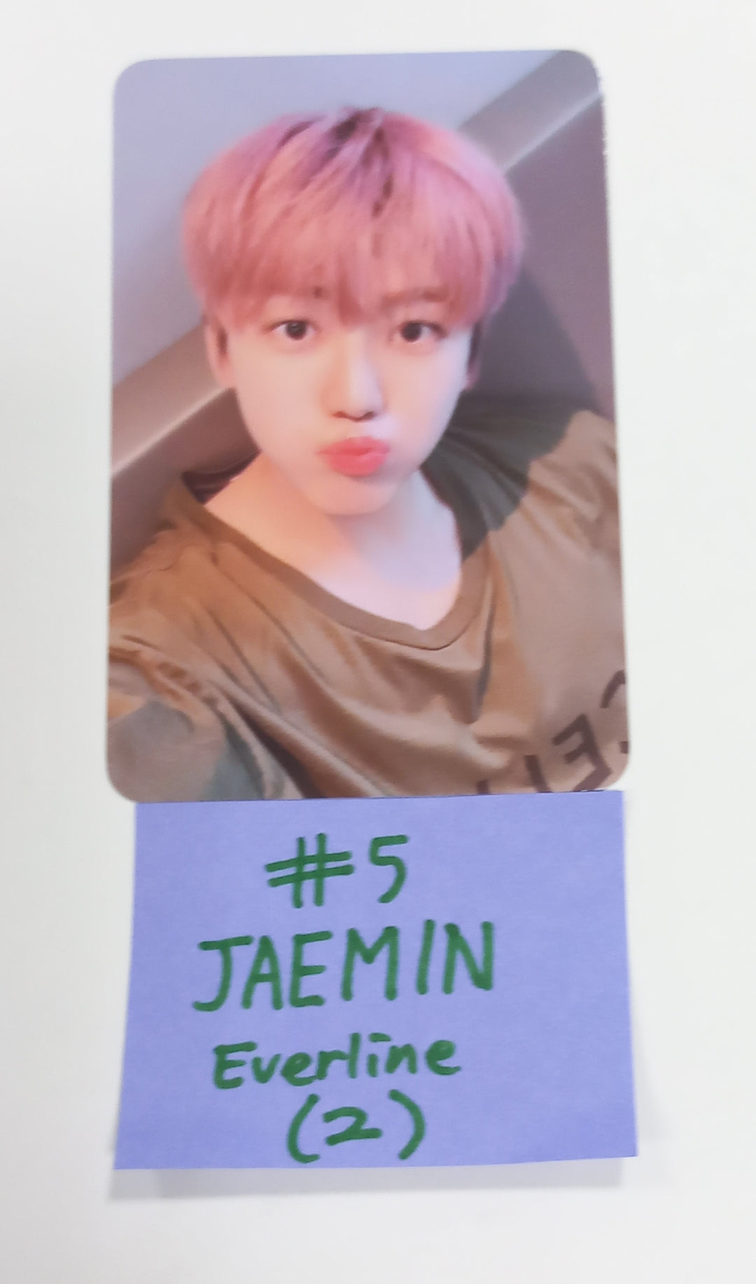 NCT Dream "ISTJ" - Everline Special Event Photocard [23.09.14]
