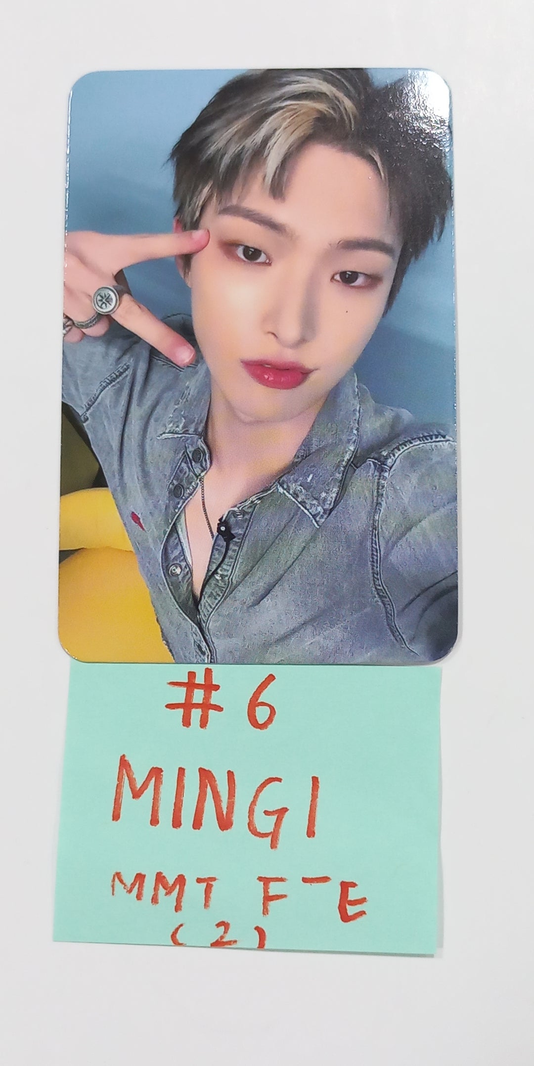 ATEEZ "THE WORLD EP.2 " - MMT Fansign Event Photocard (Platform Ver ...